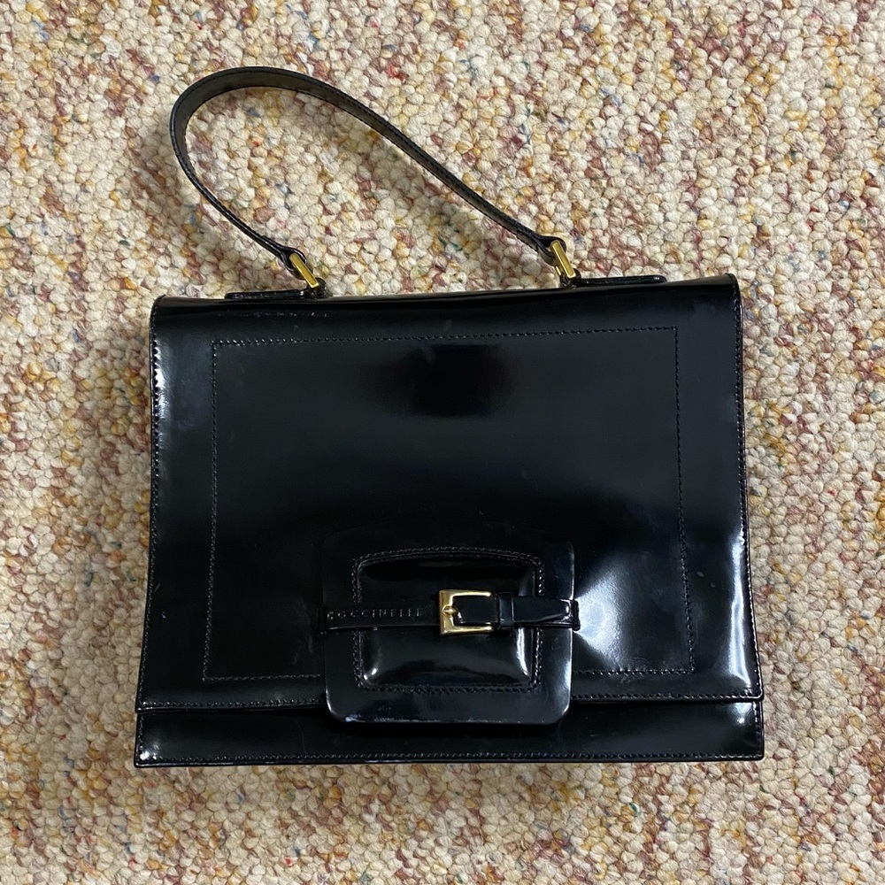 Vintage patent leather Coccinelle purse